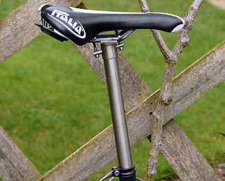 titanium seat post saddle bicycle cycle