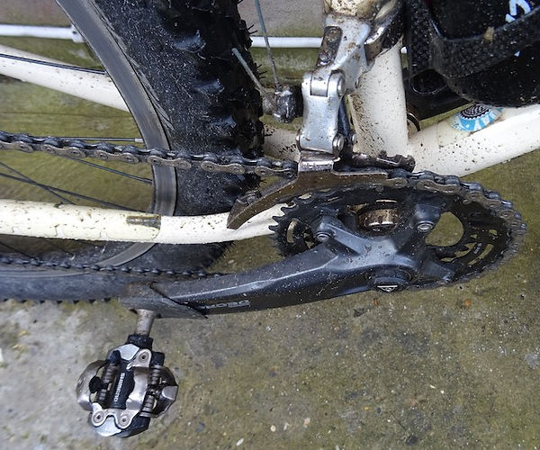 bike chain rings test lube cycling