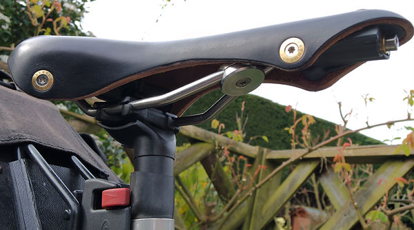 bicycle saddle seat leather berthoud cycle bike