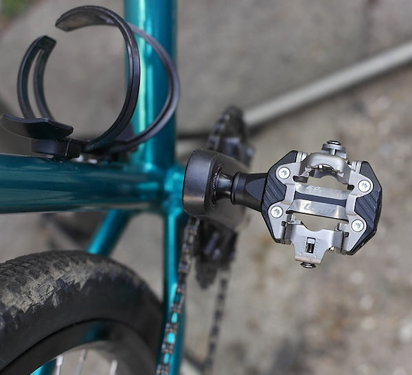bicycle pedal in crank