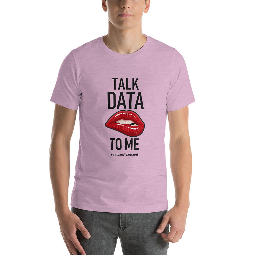 Thumbnail: Talk Data to Me - Short-Sleeve Unisex T-Shirt