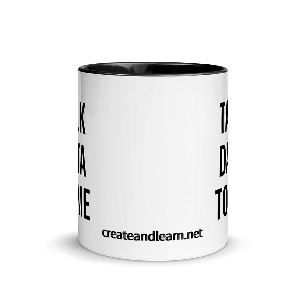 Thumbnail: Mug with Color Inside - Talk Data to Me