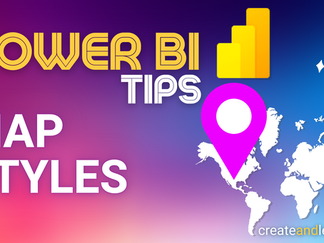 Power BI Tips - Map Styles