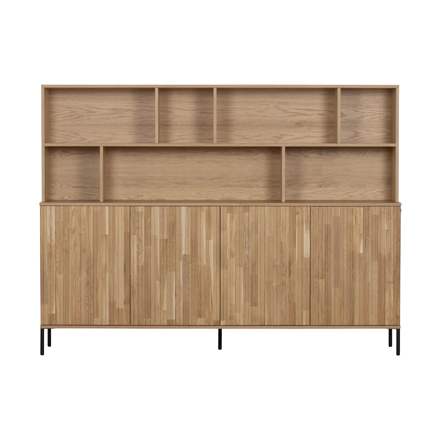 Buffet Gravure chêne naturel