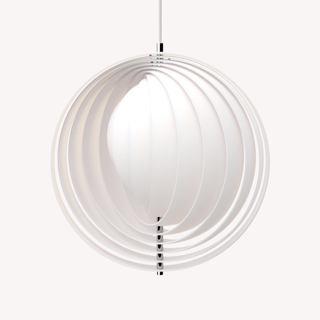 VERPAN - suspension Moon opale Ø44,5