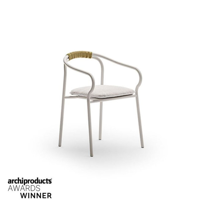 Chaise Salò avec coussin d'assise