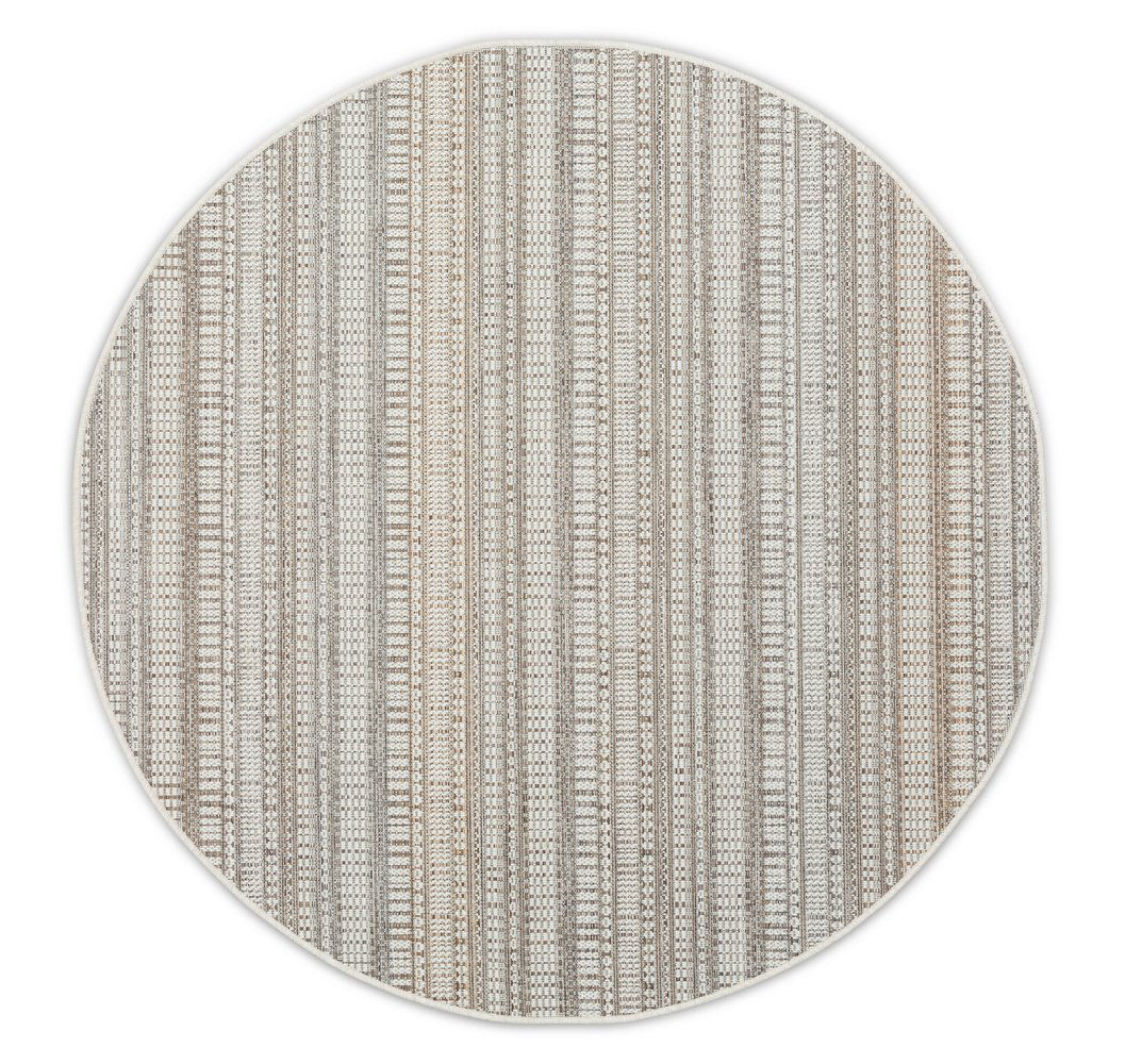 Tapis Roolf - Zulu Brown Round