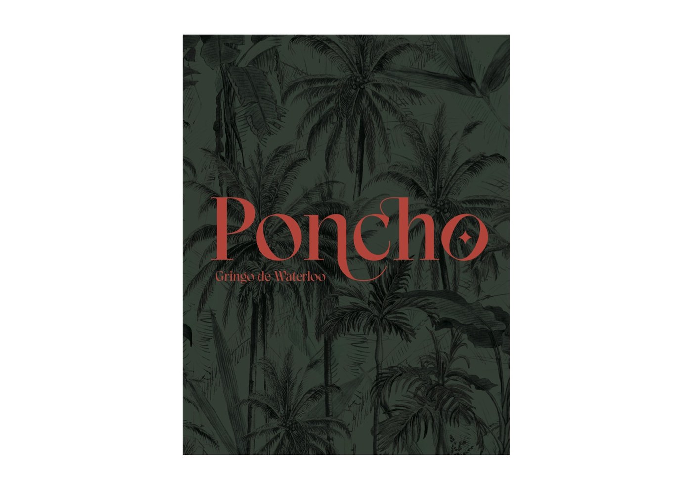 Piste 2 : Poncho en terre cuite sur jungle verte