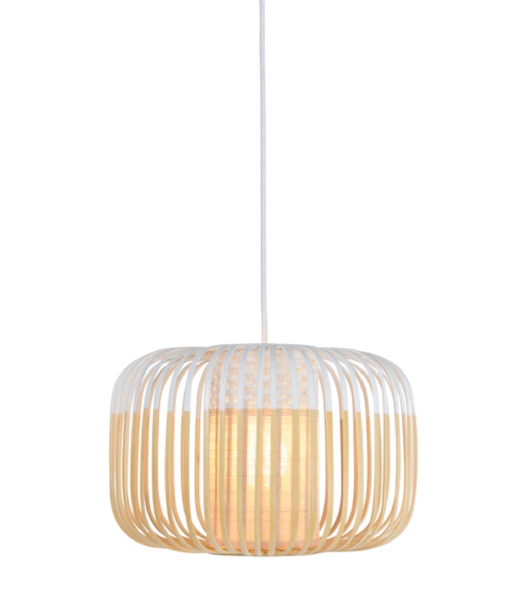 Bamboo Light S white / H 23 x Ø 35 cm - Forestier