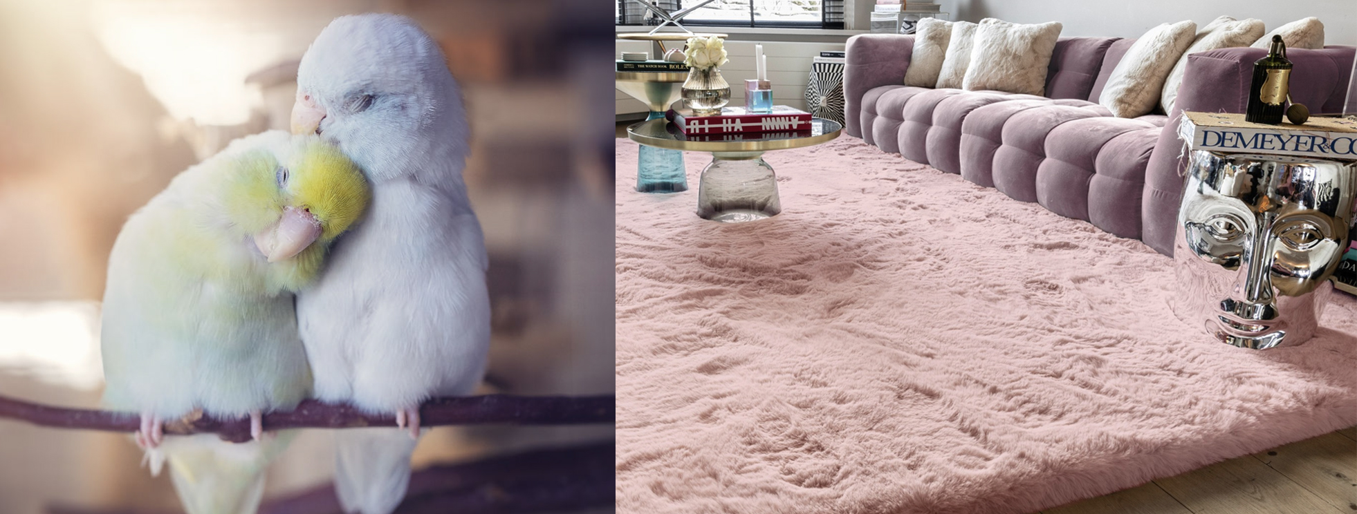Tapis fluffy en fausse fourrure, photo 2