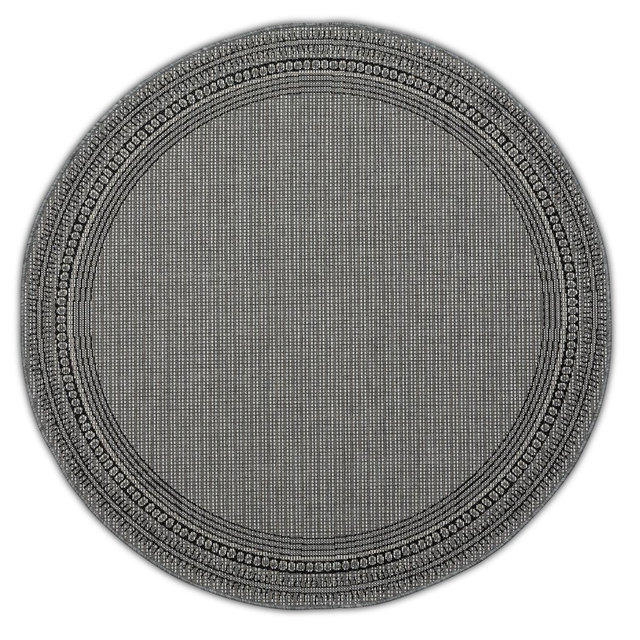 Tapis Roolf - Harper Grey Round