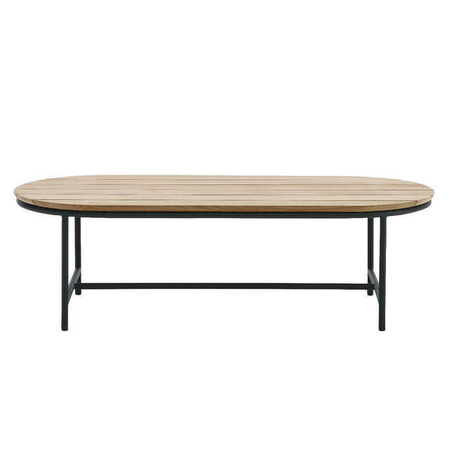 Table basse Wicked Ovale 123x55cm Teck - Vincent Sheppard