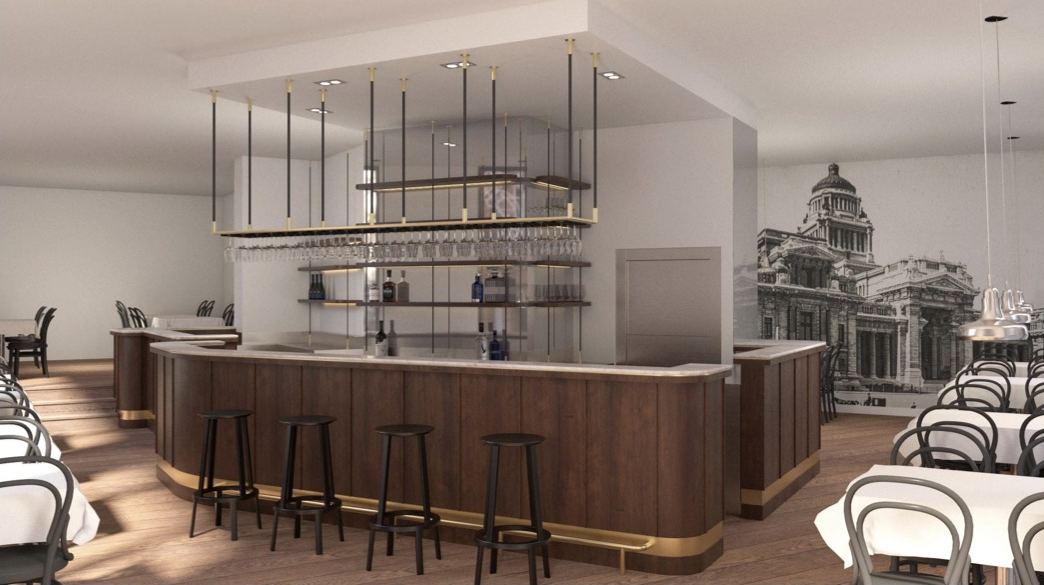 Rendu 3D du bar