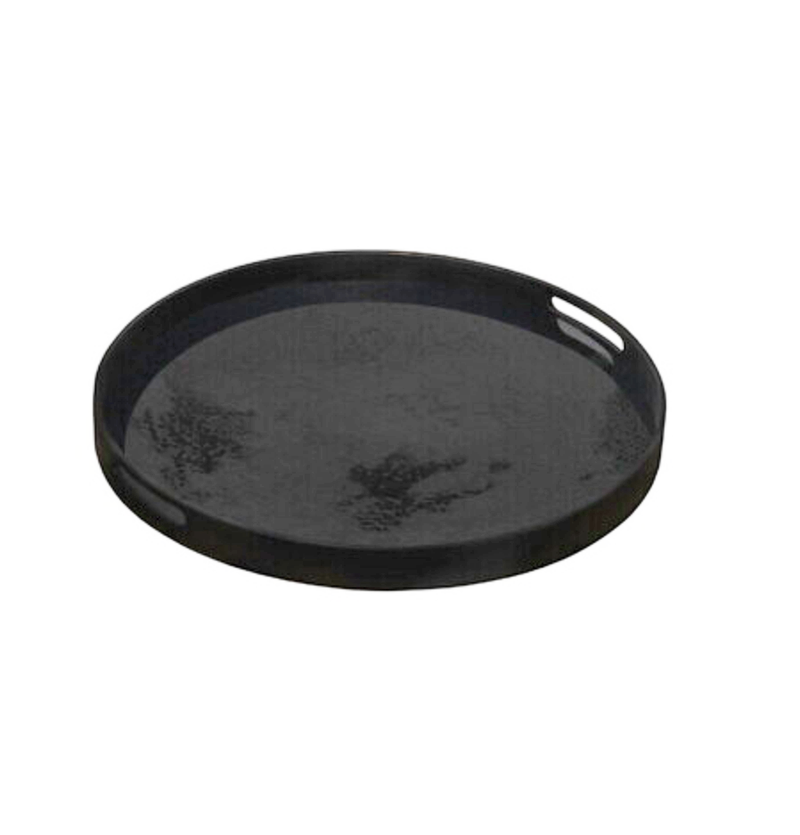 Miniature : Plateau miroir vieilli 48cm ≠couleurs