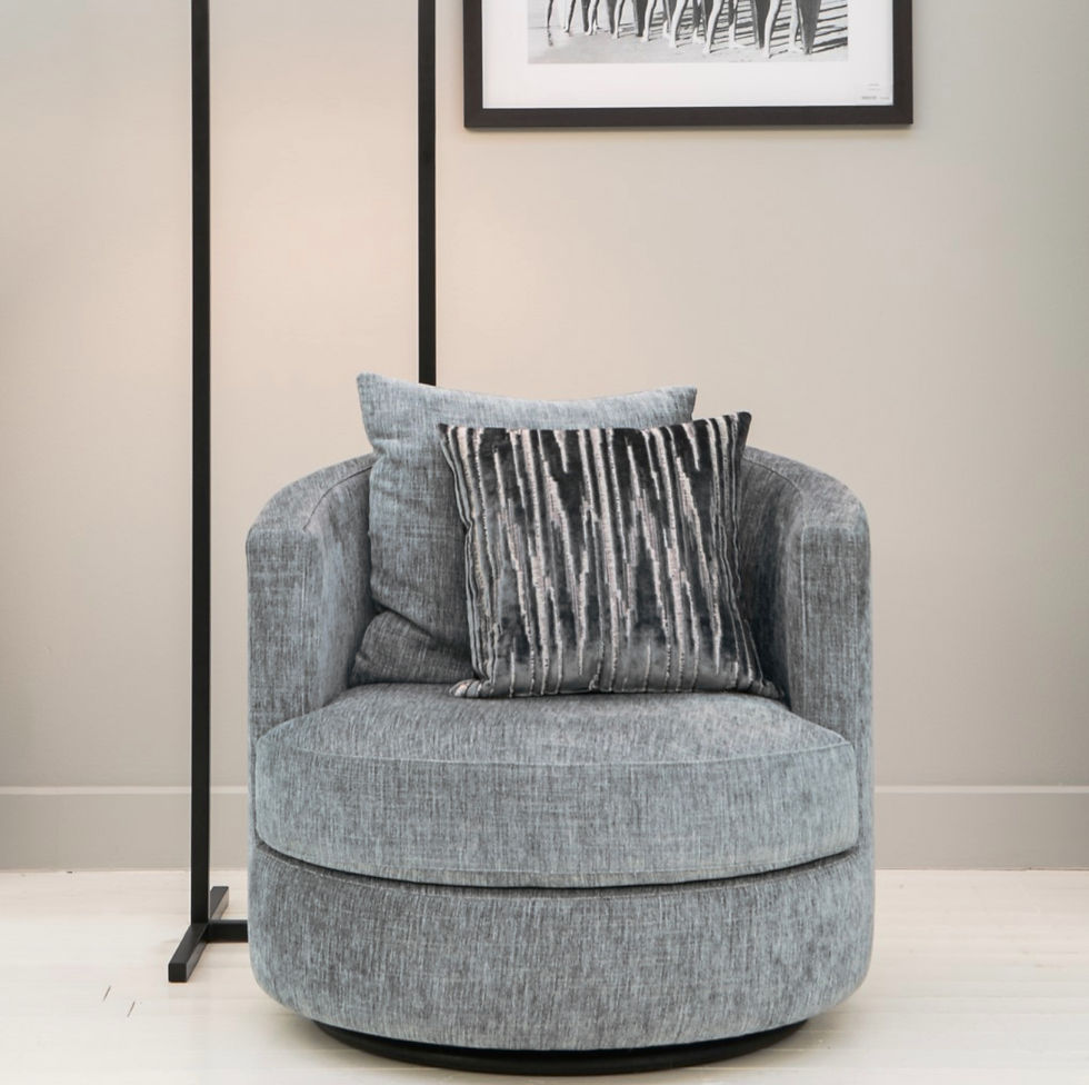 Miniature : Fauteuil tournant Isidore