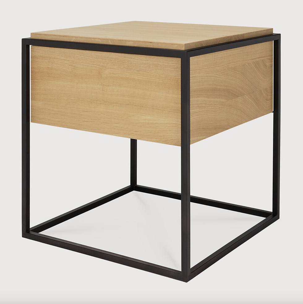 Miniature : table de chevet Monolit Ethnicraft