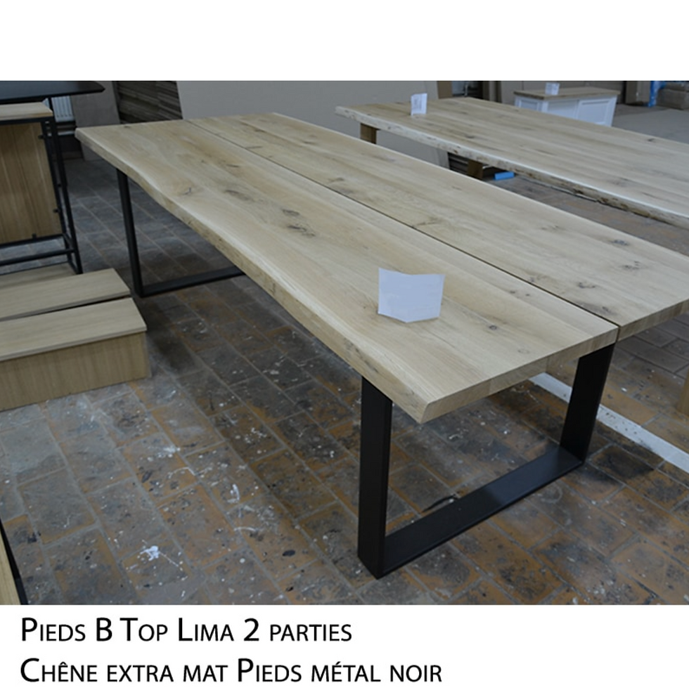 Miniature : Table Dakar 240x100cm chêne massif