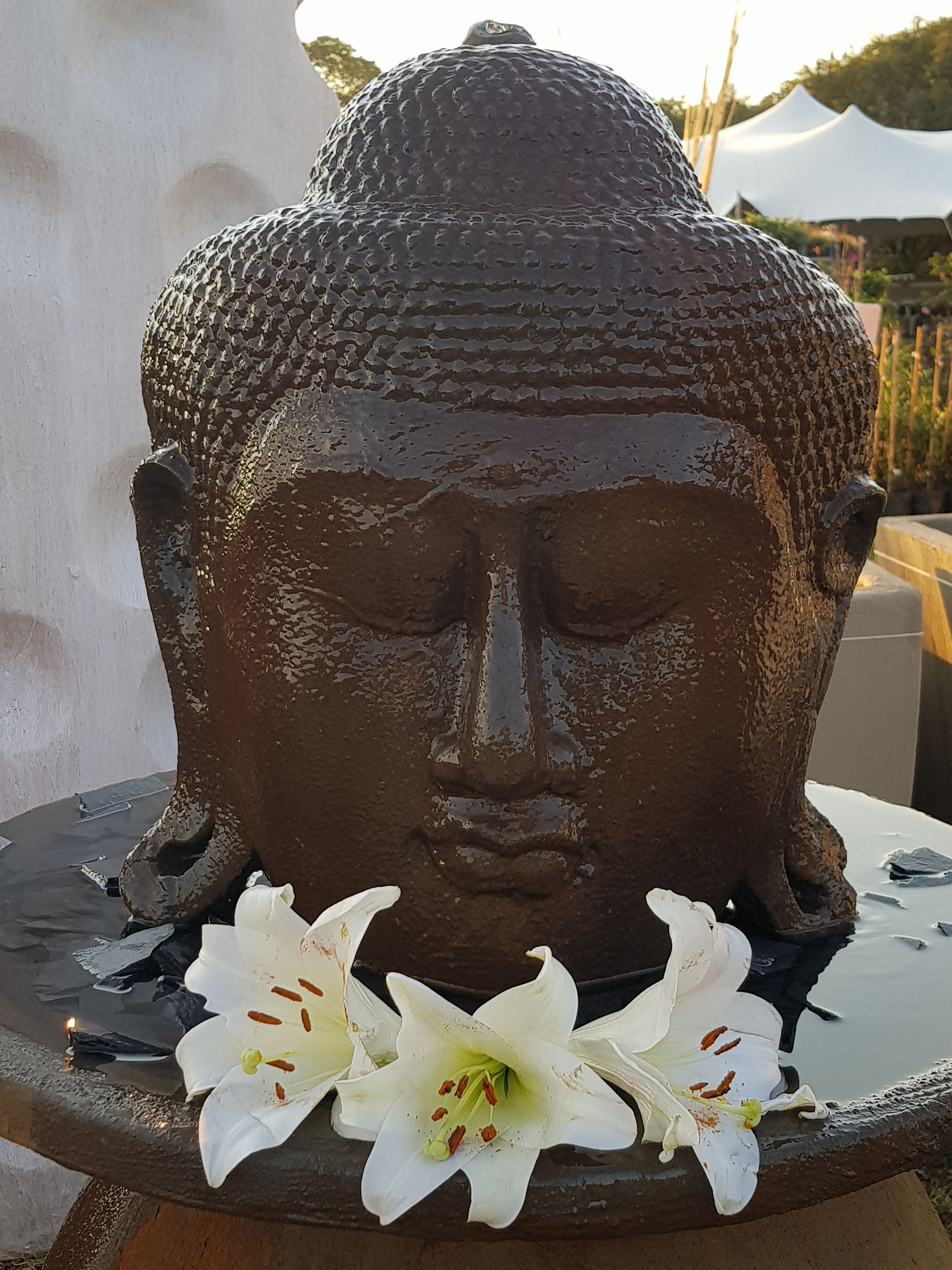 Lotus Mask Fountain.