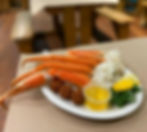 Steamed Alaskan Snow Crab Legs