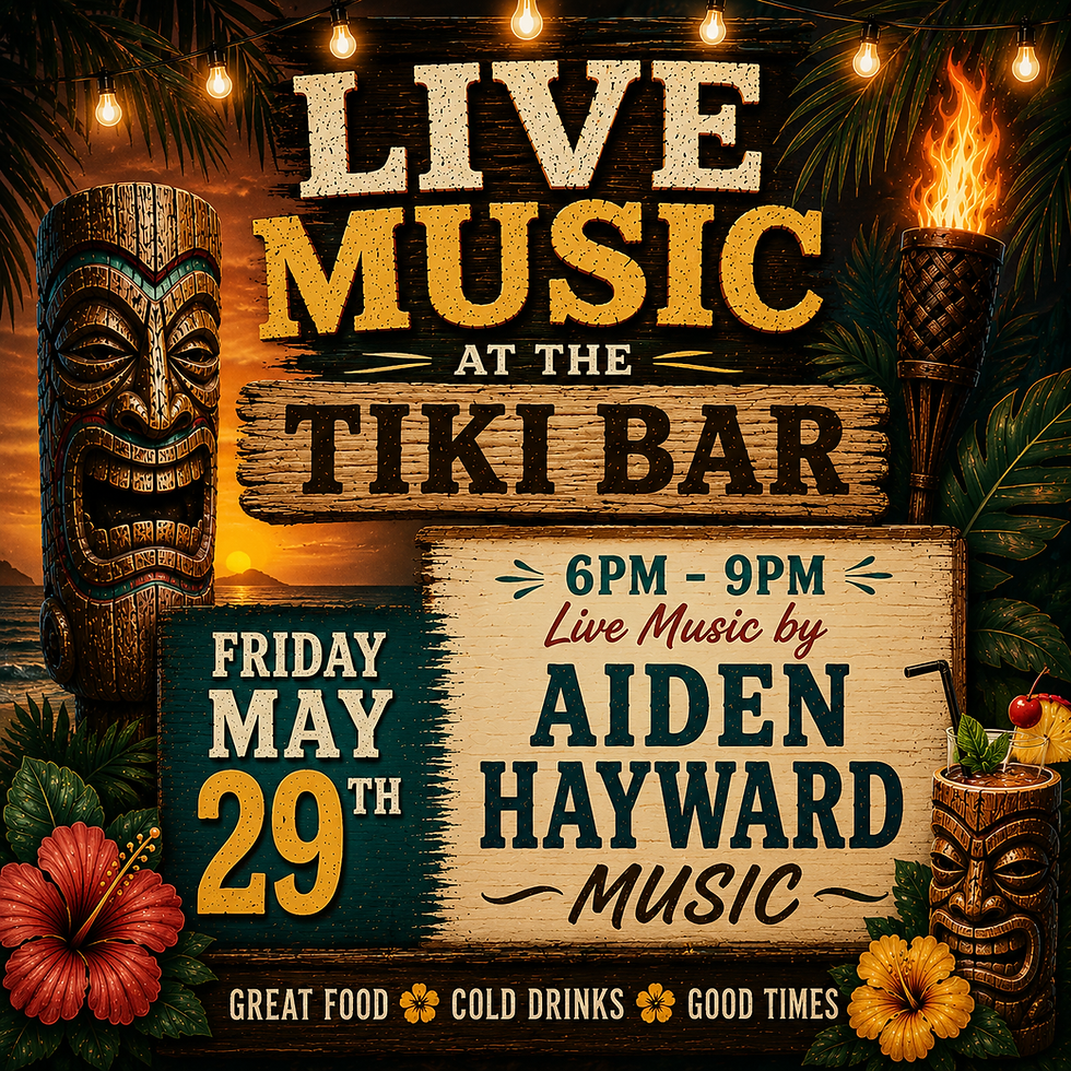 Live Music: Aiden Hayward Music