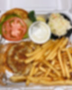 Sauteed Crab Cake Sandwich