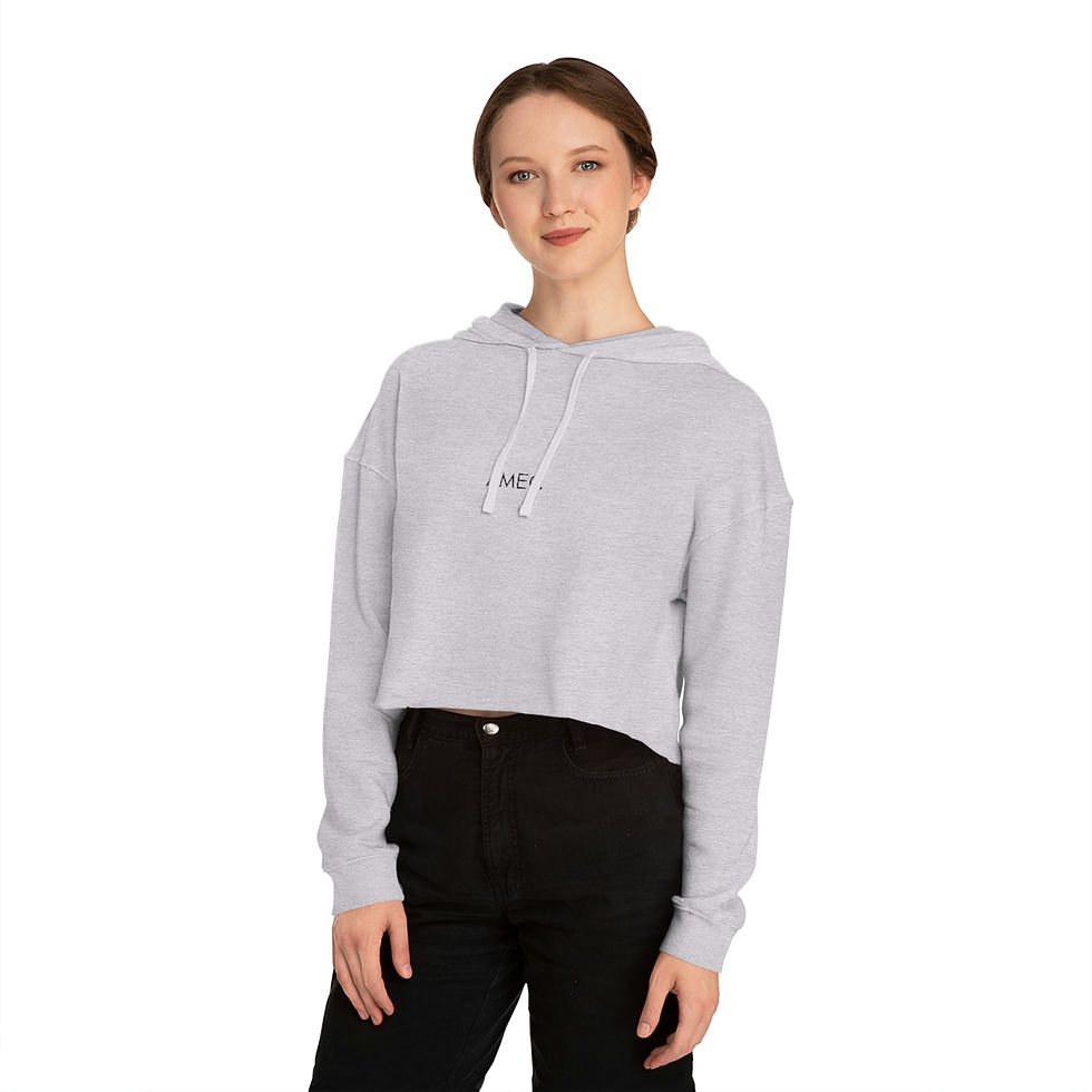 Thumbnail: AMEC Women’s Cropped Hooded Sweatshirt