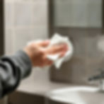 someone wiping there hands on disposable handtowels.jpg