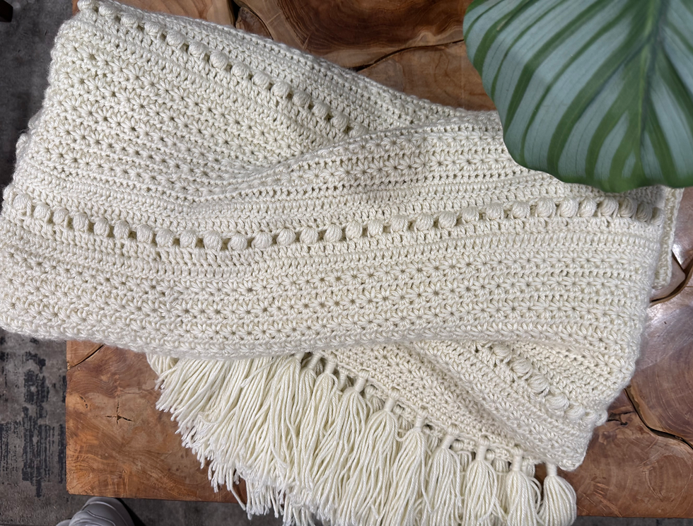 Thumbnail: Starlight Throw - PDF Crochet Pattern