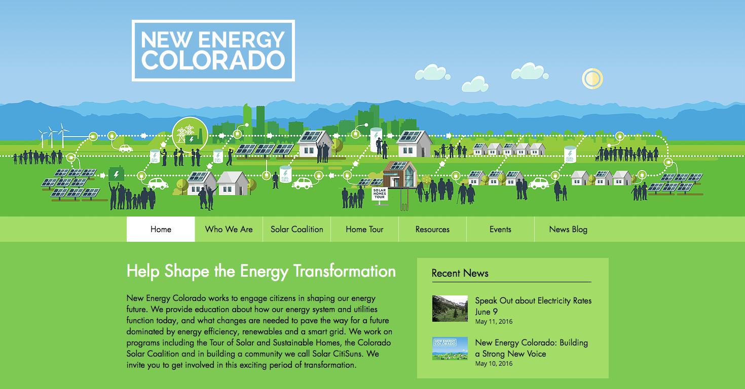 New Energy Colorado Renewable Energy Advocacy