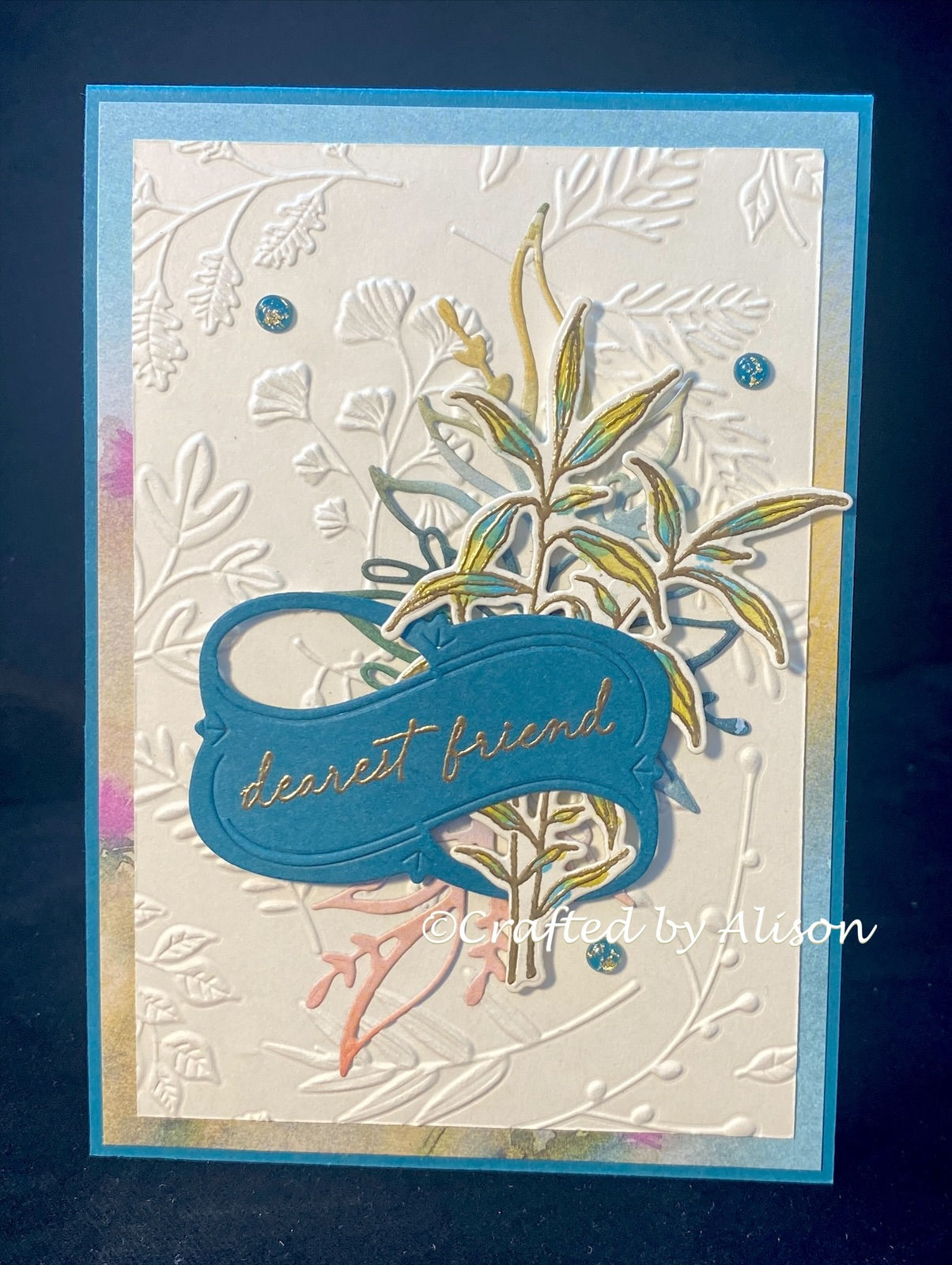 Thoughtful Wishes 'Dearest Friend' greeting card