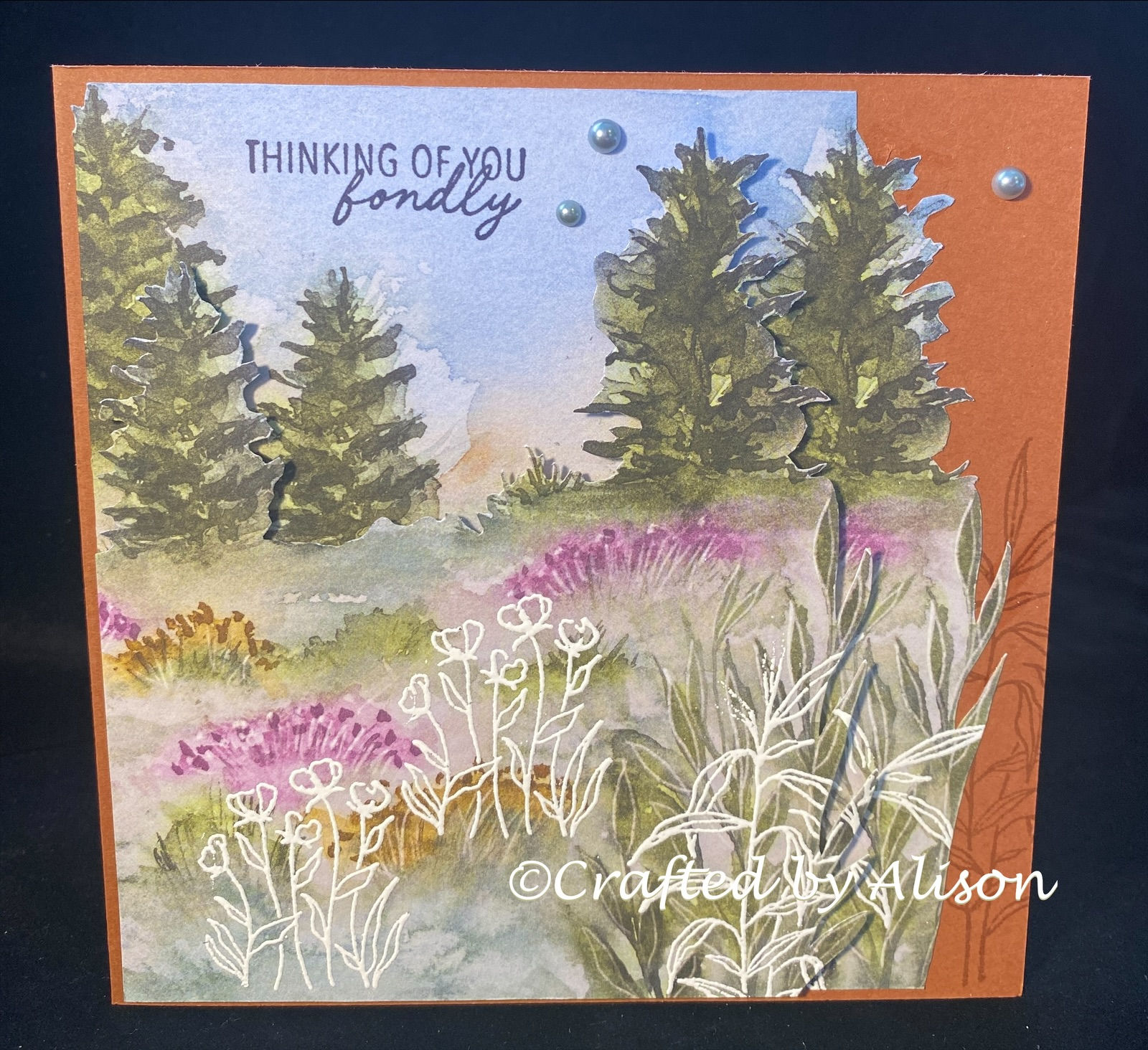 Thoughtful Journey 'thinking of you' greeting card