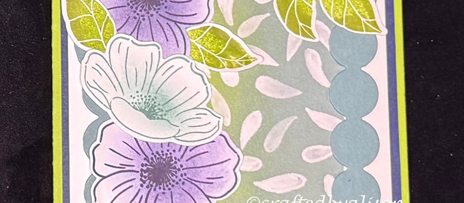 22/3 - Spotlight on the Lovely Arrangements stamps & dies