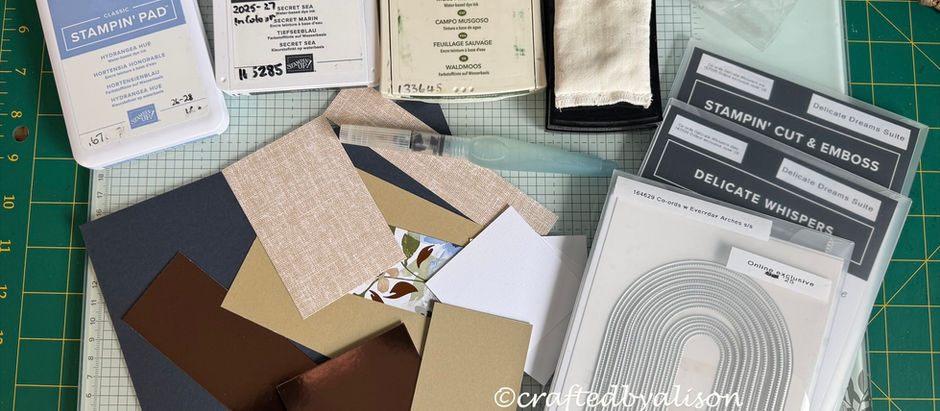 16/8/26 Another Mystery stamping project - #4/26