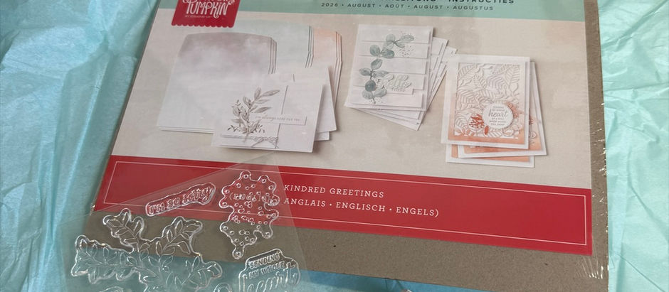 23/8/26 August Paper Pumpkin kit - Kindred Greetings
