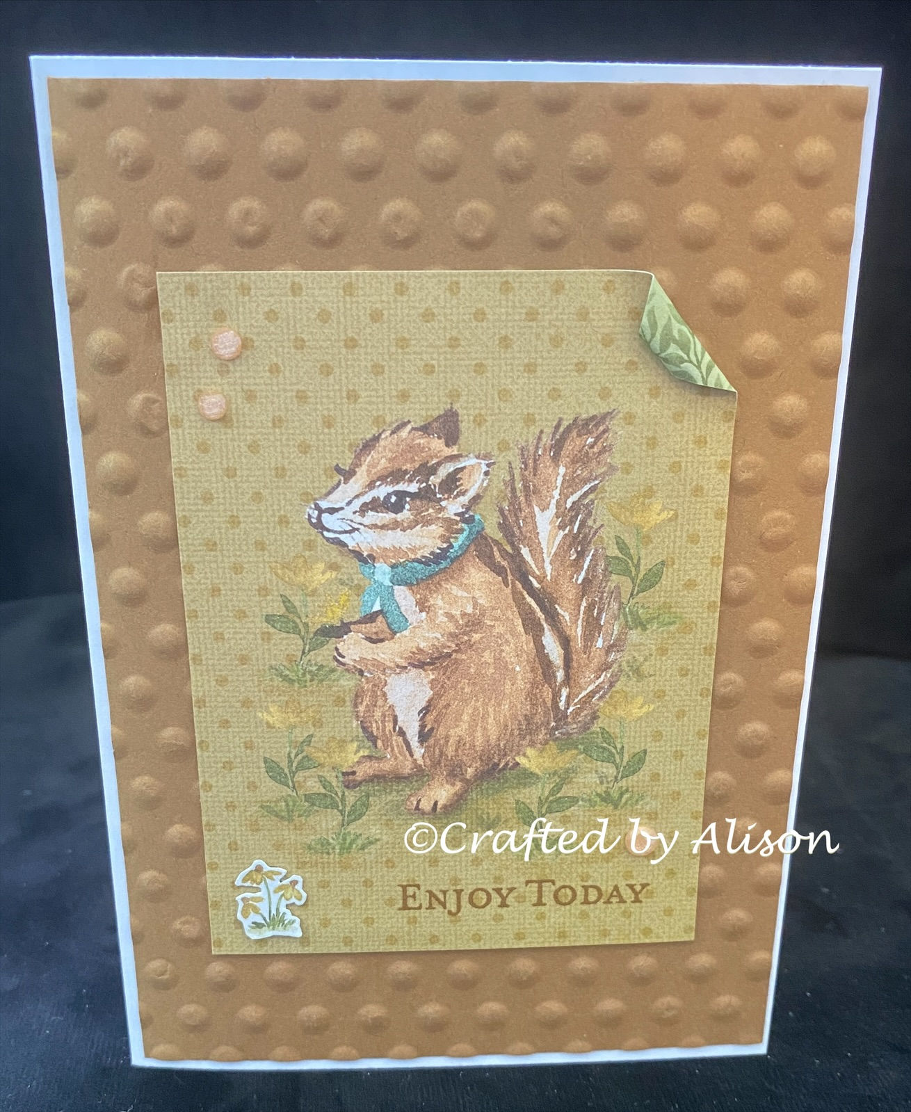 Storybook Moments freindly badger friendship card