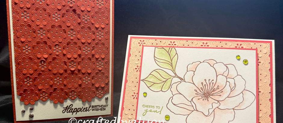 13/5/26 Mid week #214 Explore the Eyelet Blooms Product of the Month die
