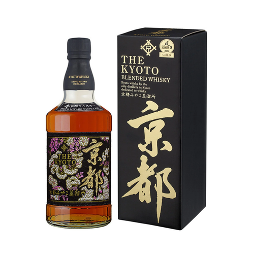 Kyoto Black Japanese Blended Whisky 700ml | Patrick Cellars Ltd