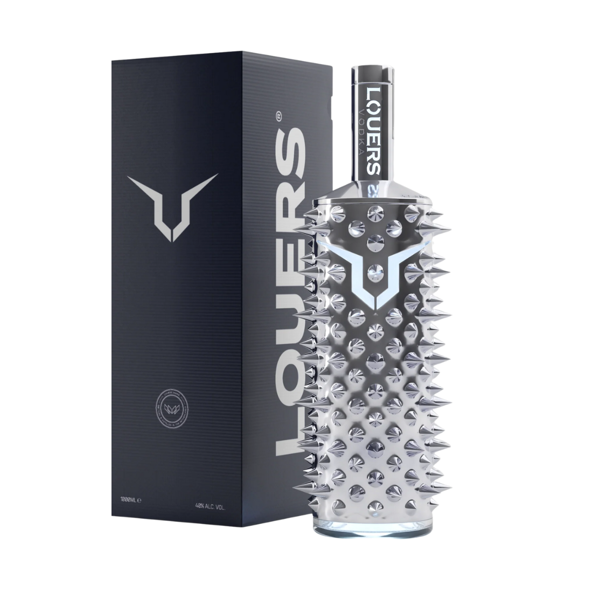 Loures Vodka in Cartoon Box Light Up Bottle 1000ml