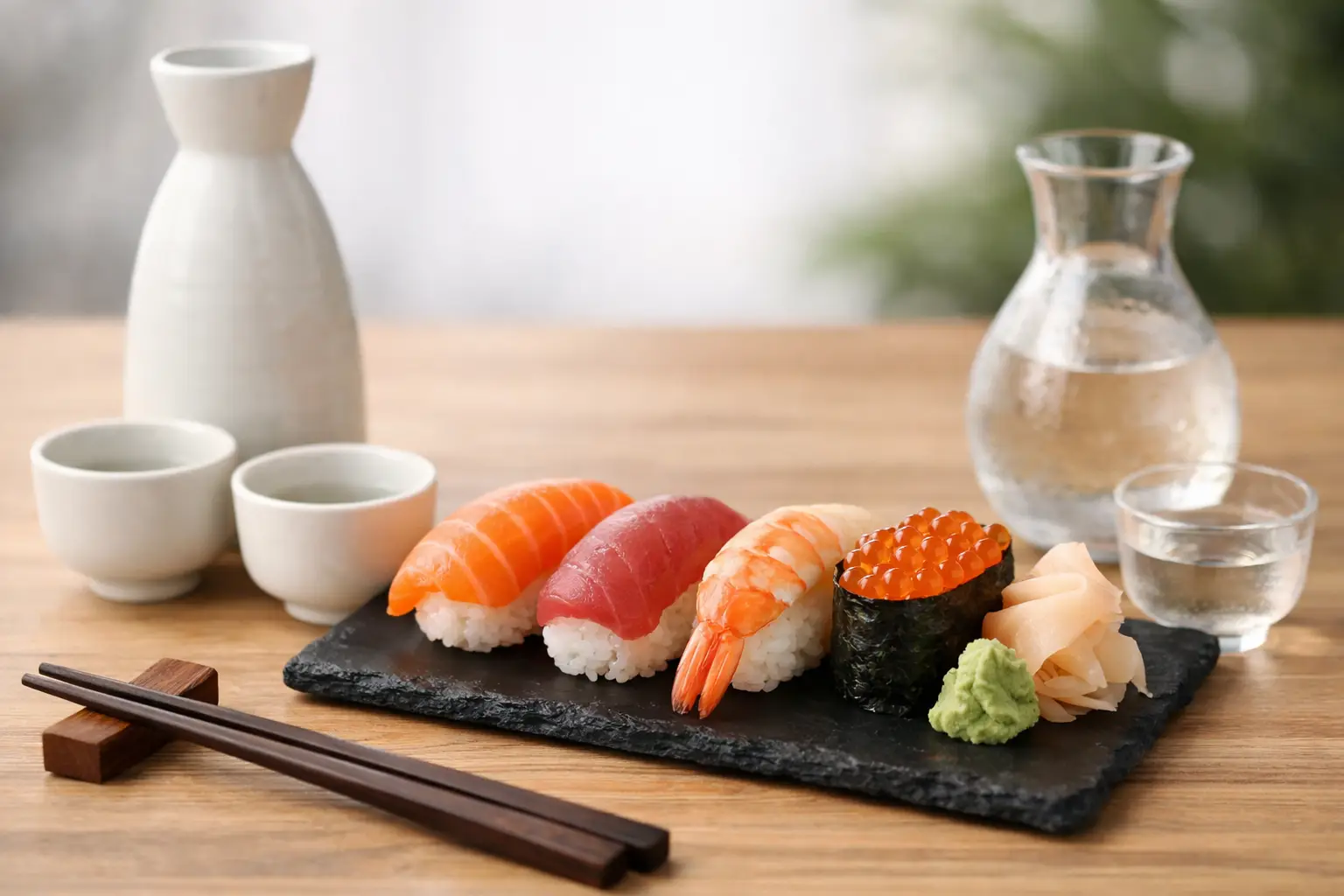Best Sake for Sushi Pairing