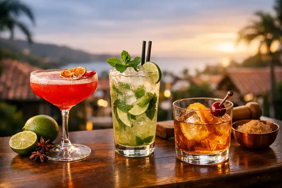 Handcrafted Cocktails Antigua Diners Remember