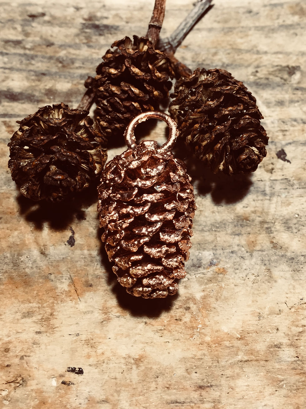 Thumbnail: Copper Pine Cone
