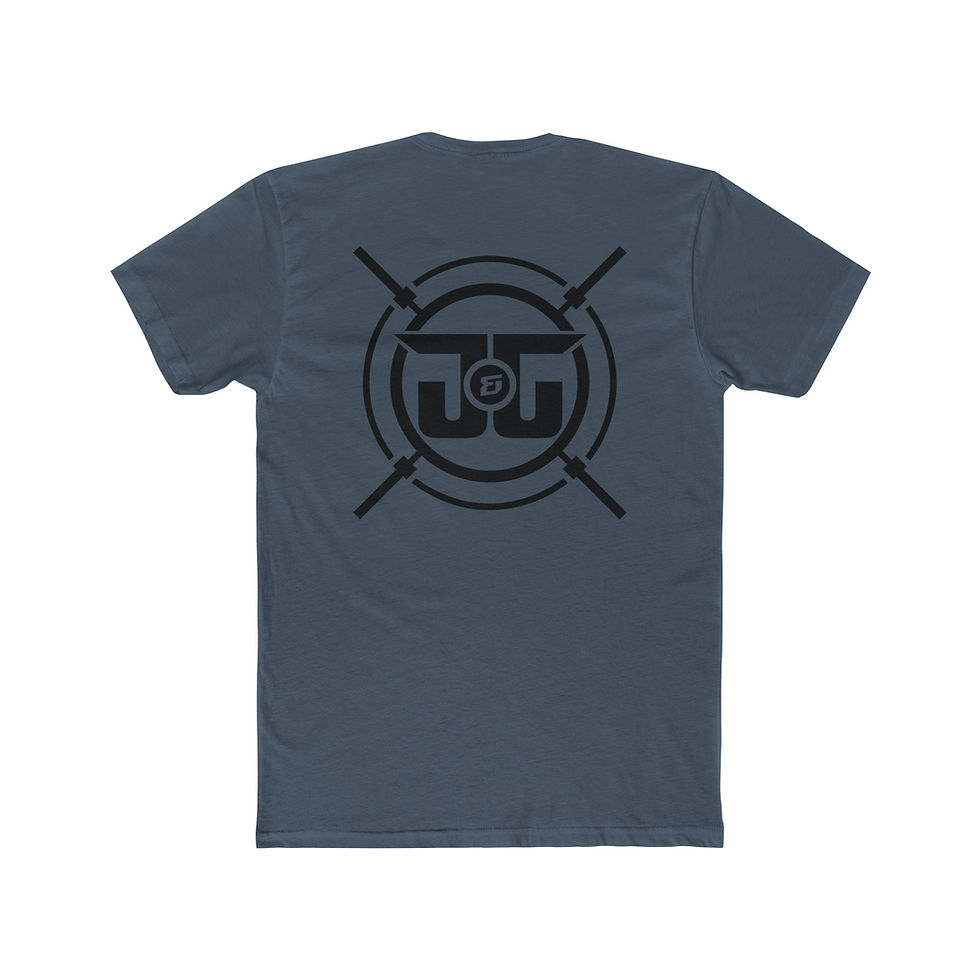 Thumbnail: JJ Barbell Unisex Tee (Black Logo)