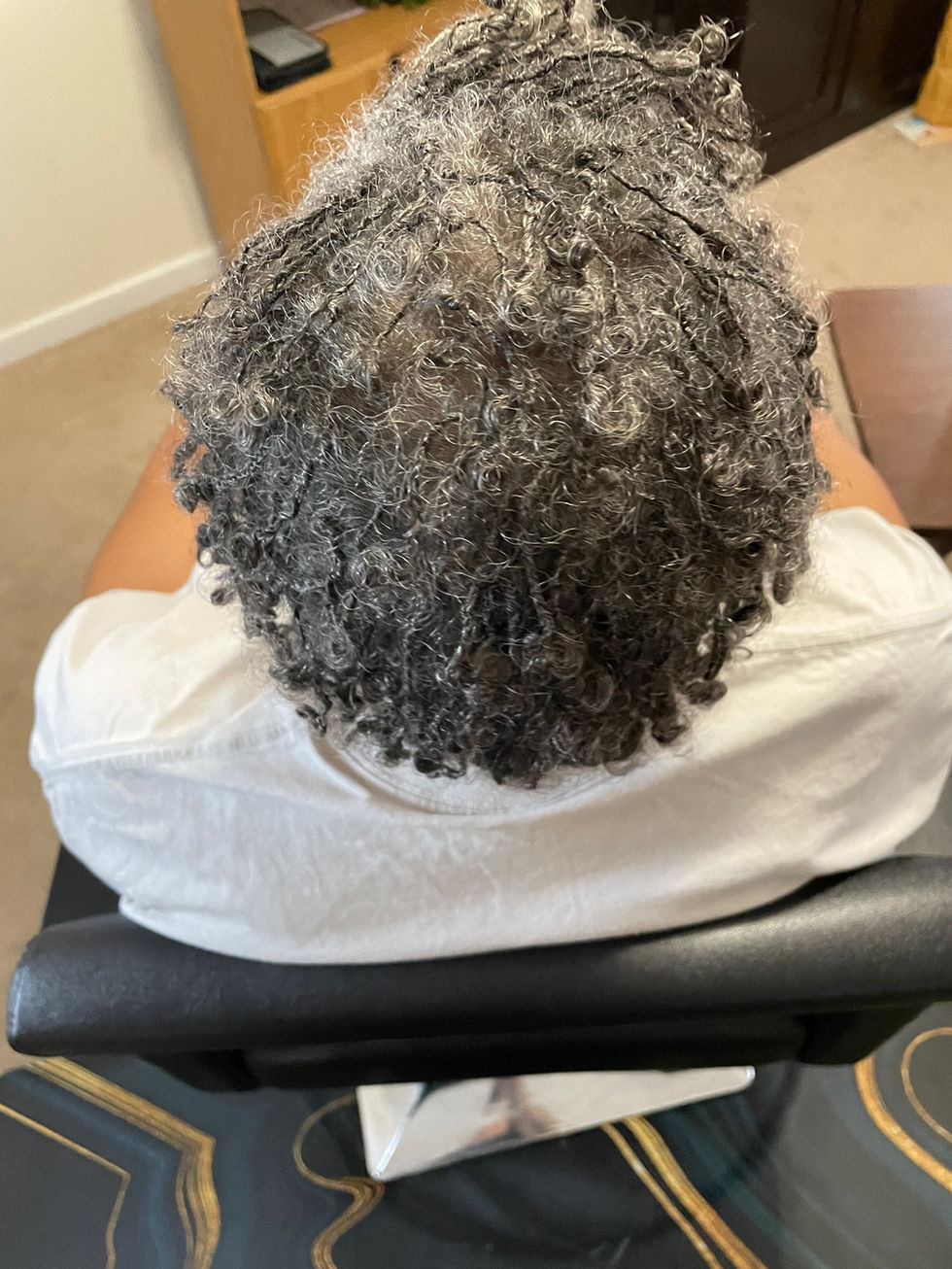 Life happened. Her first retightening took place at 10 weeks. While not recommended we went with a larger size because she preferred less frequent retightenings