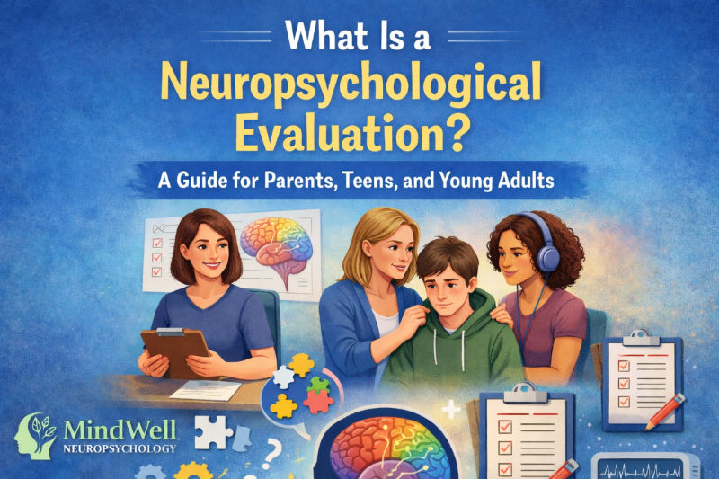 What Is a Neuropsychological Evaluation? A Guide for Parents, Teens, and Young Adults