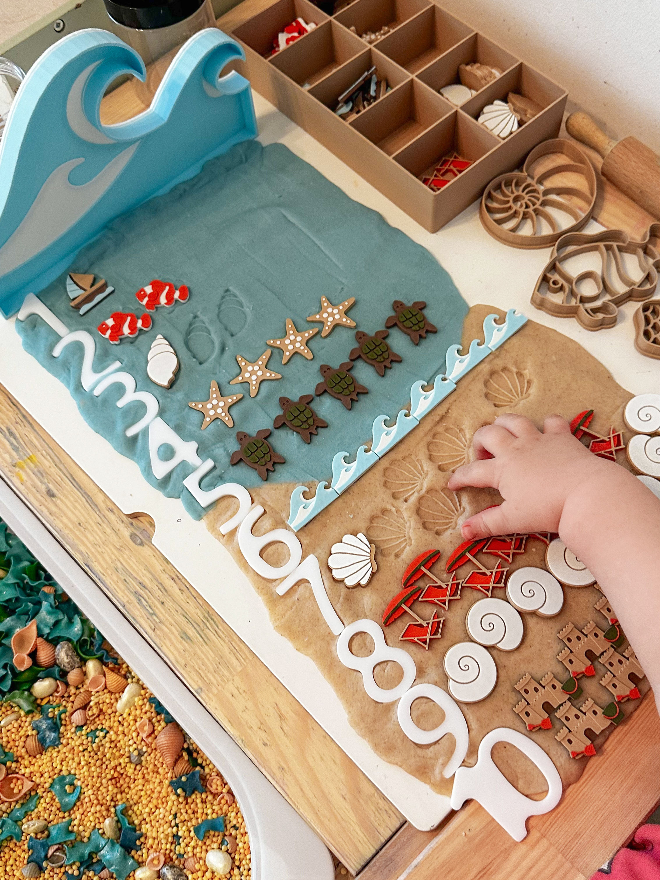 Plastilină "Nisip și Apa Mării"