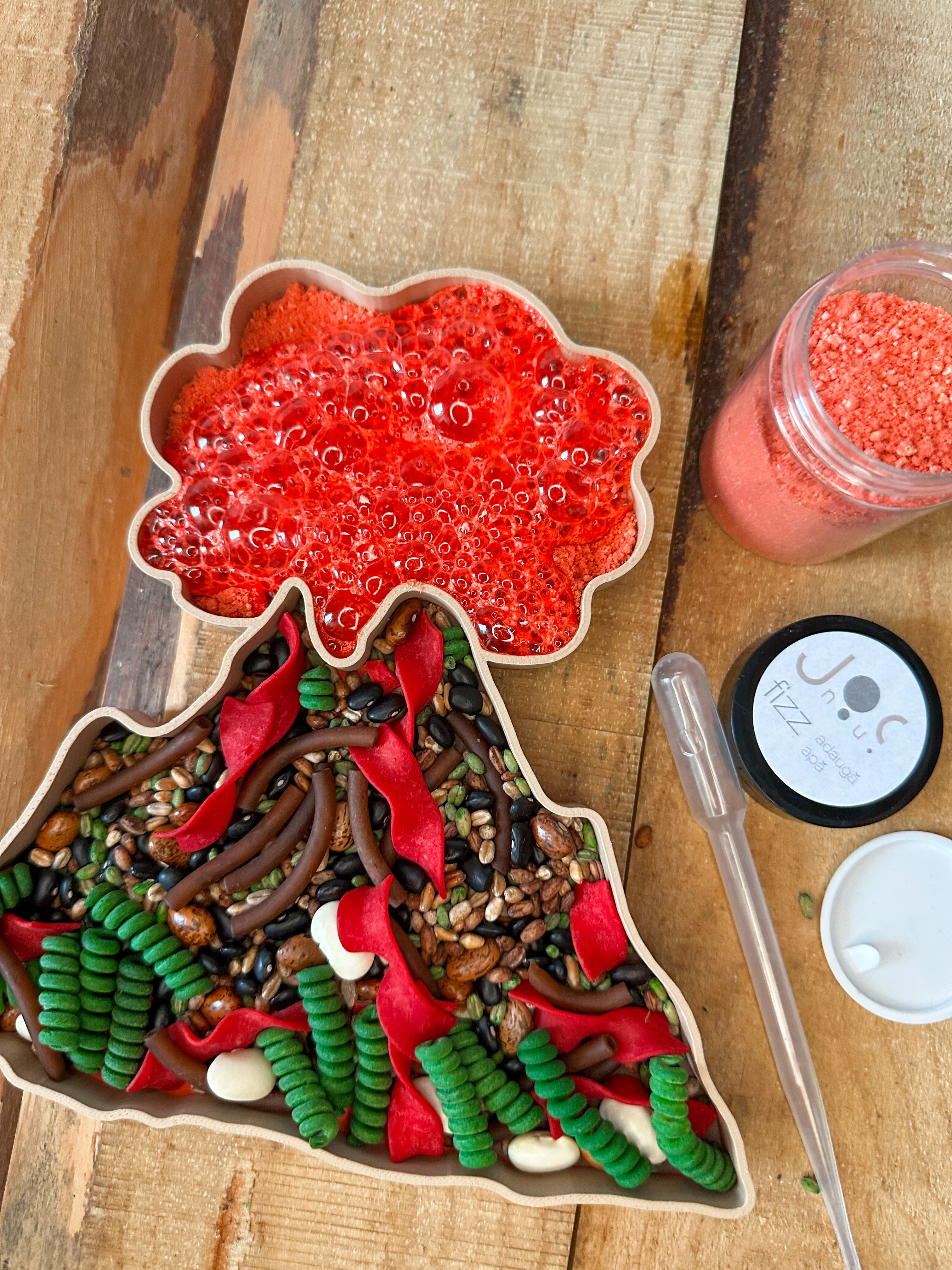 Fizz Roșu "Erupție Vulcan"