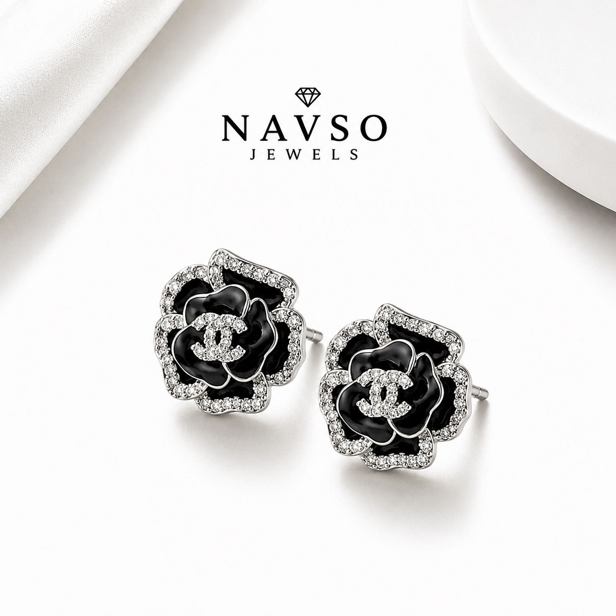 Imperial Bloom Stud Earrings