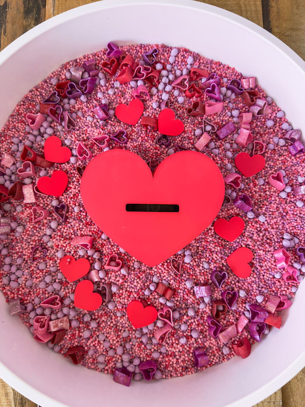 Thumbnail: mix senzorial magia inimilor iubire valentine's day cadou 8 martie joaca jucarii montessori waldorf roz adhd activitati copii