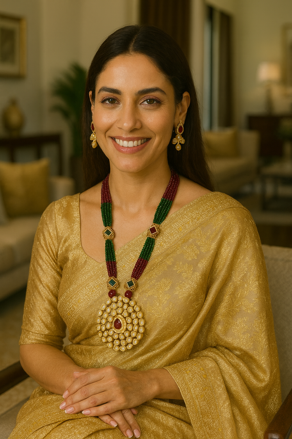 Rajwada Glow Kundan Set 