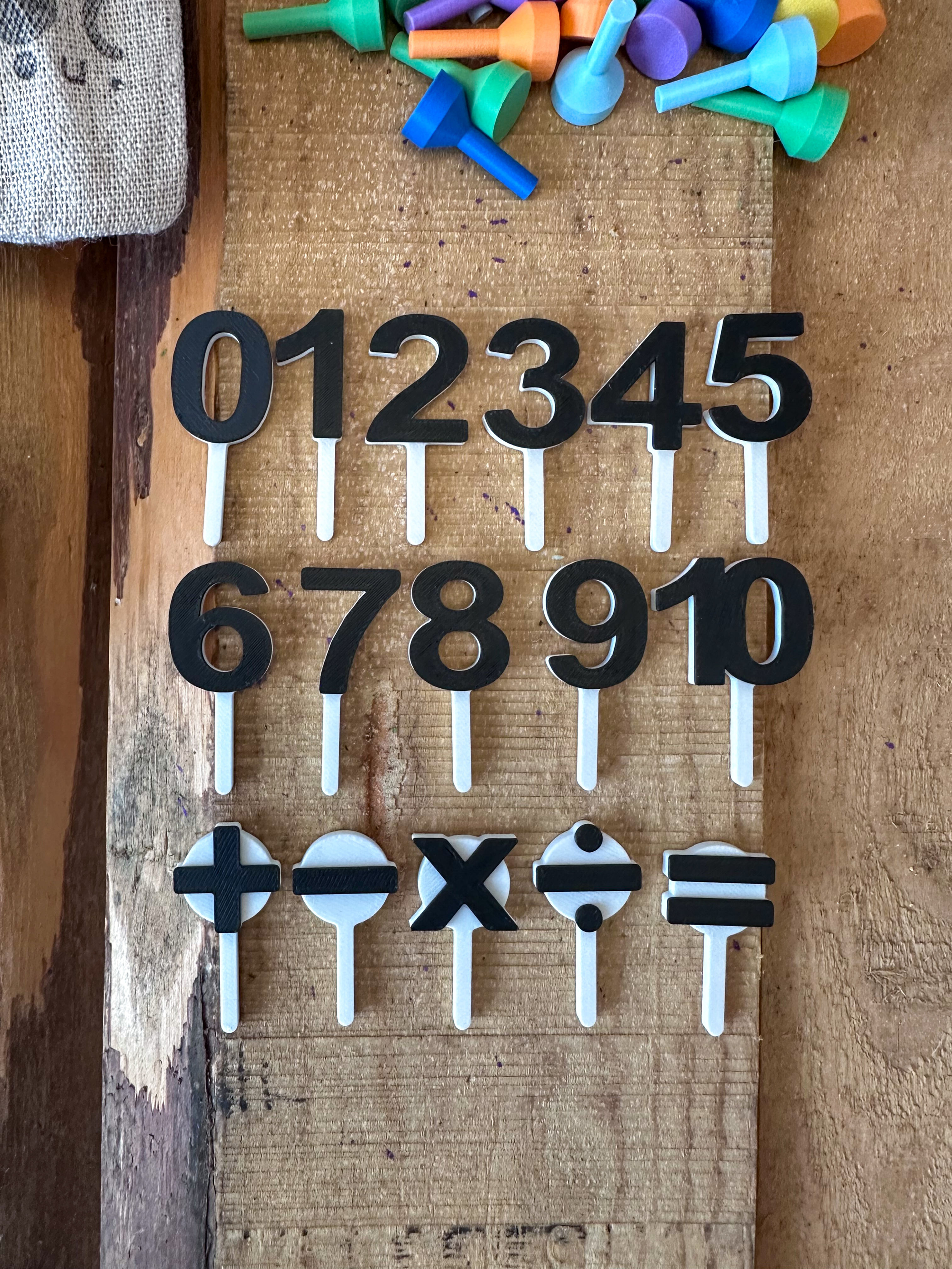 peg-uri peguri matematica pentru geoboard cifre numere operatii montessori waldorf gradinita jucarii joaca stem